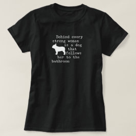 Camiseta Cachorro de Humor - Cachorro Francês