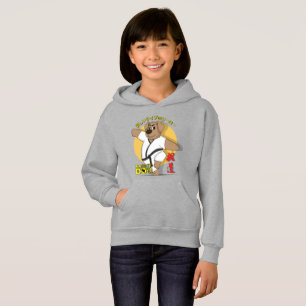 Camiseta Cachorro de Karatê Moletom para Crianças