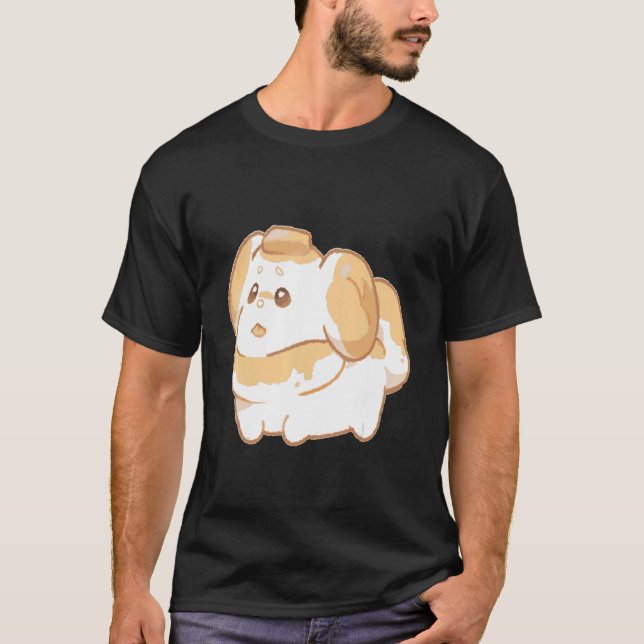 Camiseta Cachorro de Manteiga Difícil (Frente)