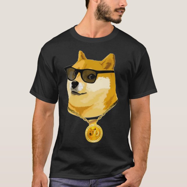 Camiseta Cachorro de Moedas de Cães - Forex Crypto Stock Tr (Frente)