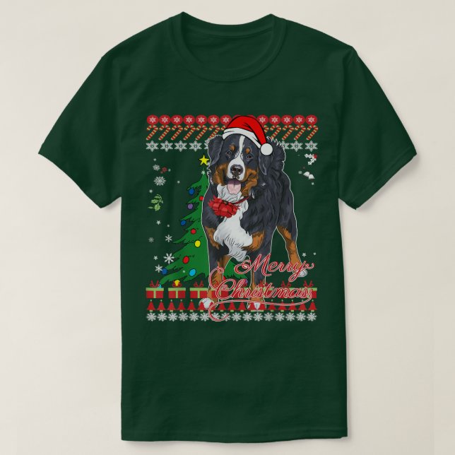 Camiseta Cachorro de Montanha Bernese Feia  (Frente do Design)