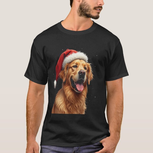 Camiseta Cachorro de Natal (Frente)