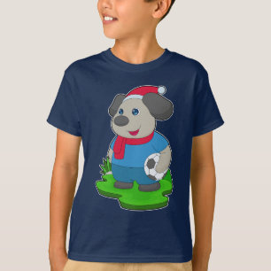 Camiseta Cachorro de Natal