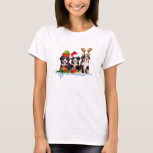 Camiseta Cachorro-de-Natal Bernese