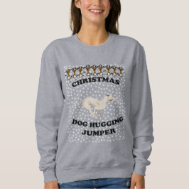 Camiseta Cachorro de Natal, Cachorro de Greyhound