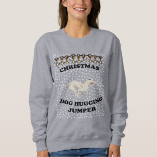 Camiseta Cachorro de Natal, Cachorro de Greyhound
