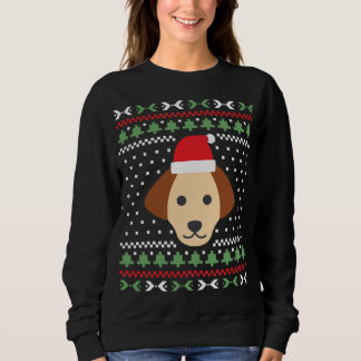 Camiseta Cachorro de Natal Feio