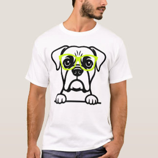 Camiseta Cachorro de Óculos