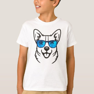 Camiseta Cachorro de Óculos