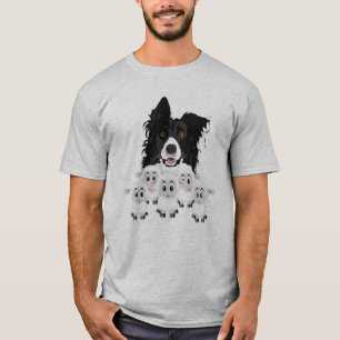 Camiseta Cachorro de Ovelha Divertida
