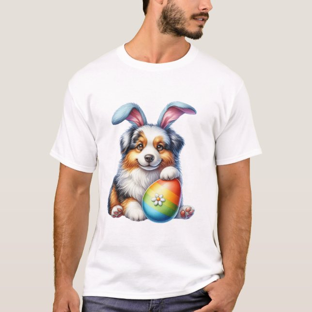 Camiseta Cachorro de Páscoa (Frente)