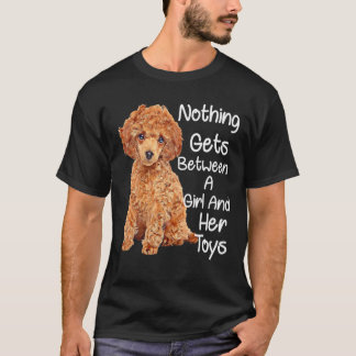 Camiseta Cachorro De Poodle De Brinquedo De Waffle Não Há N