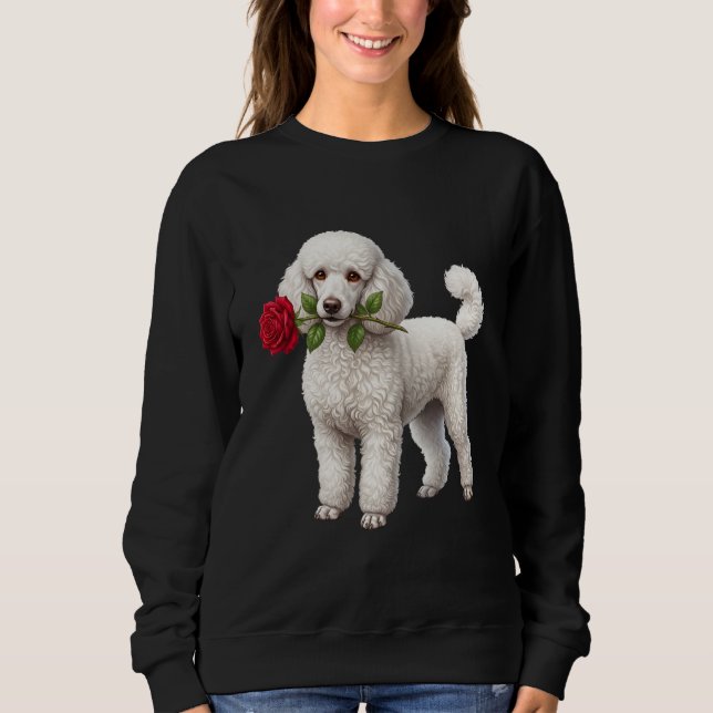 Camiseta Cachorro de Poodle Fofo (Frente)