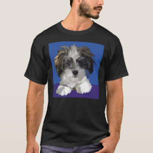 Camiseta Cachorro de Poodle Maltês Cachon Cachon