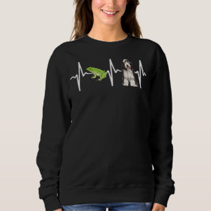 Camiseta Cachorro de Pulso Collie com Sapo de Árvore Verde