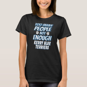 Camiseta Cachorro de Raça Kerry Blue Terrier Antisocial