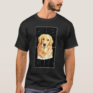 Camiseta Cachorro de Raça Retriever Dourado Creme Inglês Es