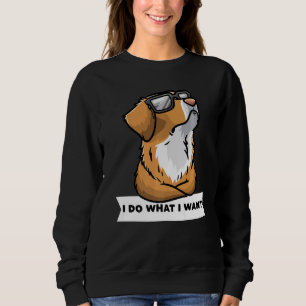 Camiseta Cachorro De Retriever Com Chamada Nova Scotia Duck