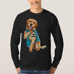Camiseta Cachorro de Retriever de Ouro Cachorro Gelado I