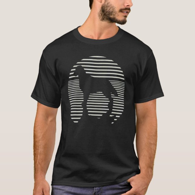 Camiseta Cachorro de Retriever Revestido Flanco (Frente)