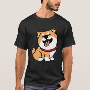 Camiseta Cachorro de Shiba Inu