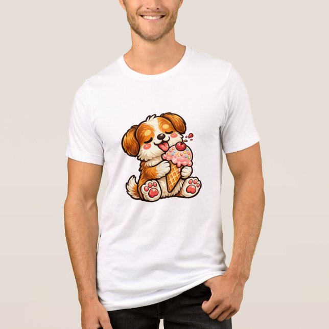 Camiseta Cachorro de Sorvete Legal (Frente)