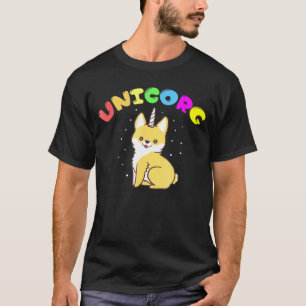 Camiseta Cachorro de Unicorn Corgi Unicorg