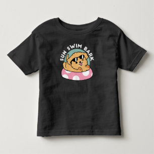 Camiseta Cachorro de verão - Cachorro flutuante com óculos 