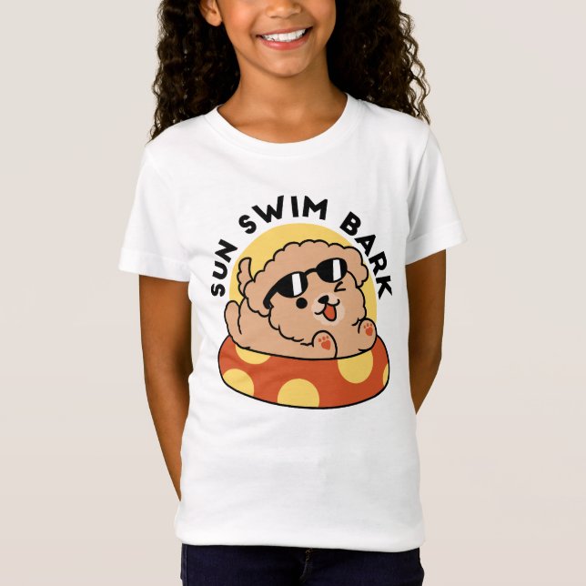 Camiseta Cachorro de Verão legal flutuante - Festa de Pisci (Frente)
