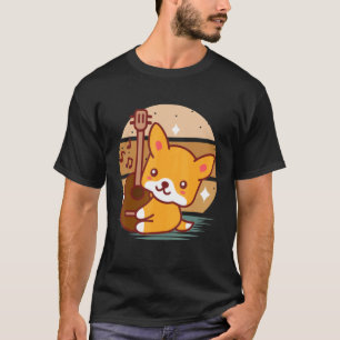 Camiseta Cachorro de Violão Acústico para Artista Musical G