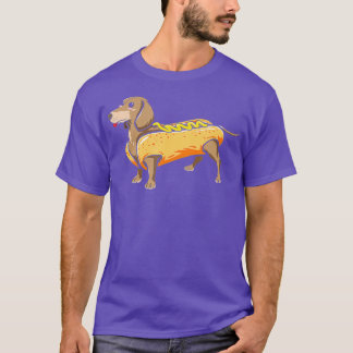 Camiseta Cachorro-Descanso com Cachorro Quente