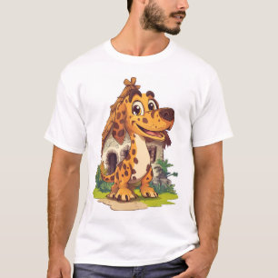 Camiseta Cachorro Dino - Cachorrinho Engraçado Pré-Históric