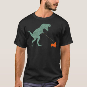 Camiseta Cachorro Dinossauro Vintage Tyrannosaurus Rex & Co