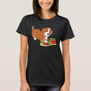 Camiseta Cachorro do Bebê da Montanha Bernese