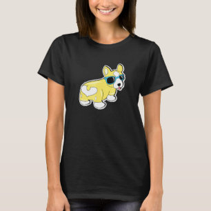 Camiseta Cachorro do Bumbum legal Shades Corgi