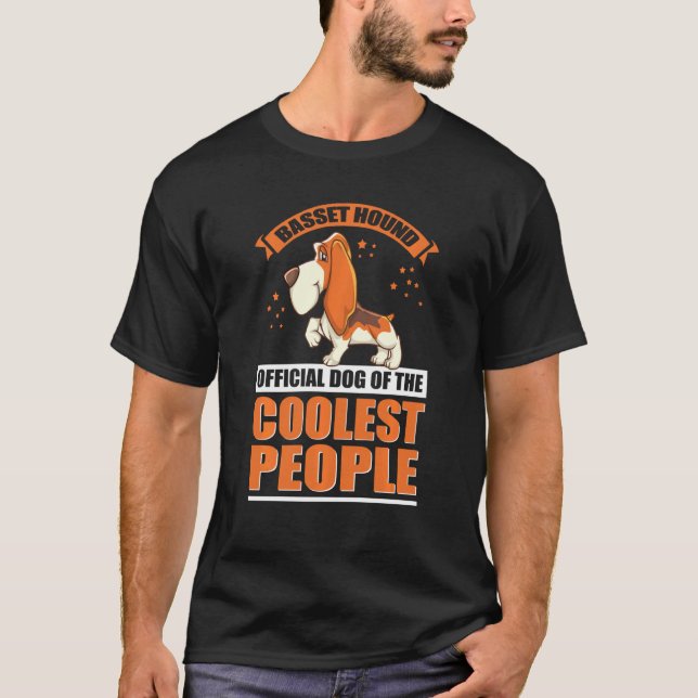 Camiseta Cachorro Do Cachorro Mais Fresco Do Cachorro Basse (Frente)