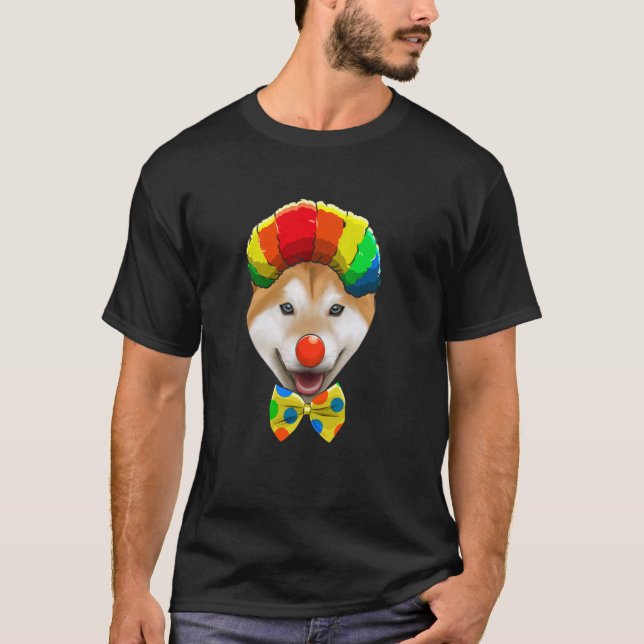 Camiseta Cachorro do Circo Shiba Inu (Frente)