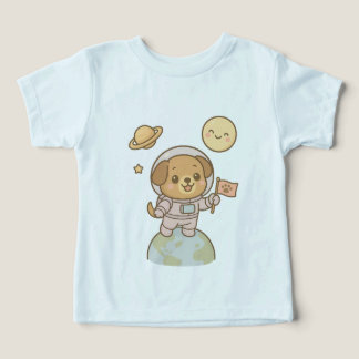Camiseta Cachorro do Explorador de Espaço - Cachorro do Ast