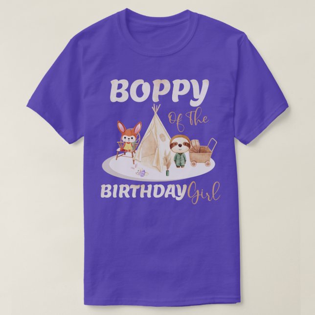 Camiseta Cachorro Do Garoto De Aniversário (Frente do Design)