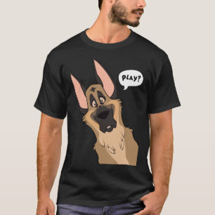 Camiseta Cachorro do German shepherd