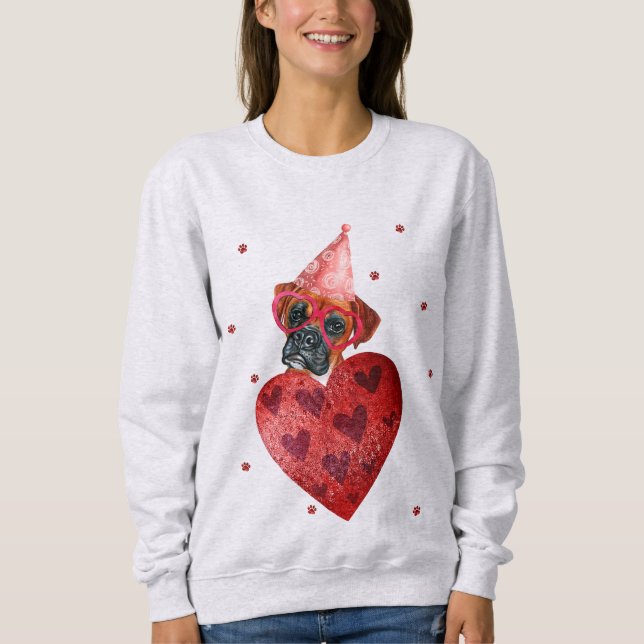 Camiseta Cachorro do Presente do dia de os namorados (Frente)