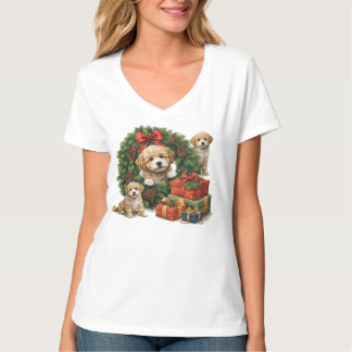 Camiseta Cachorro do Tempo de Natal