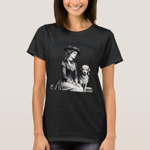 Camiseta Cachorro é vida em azul