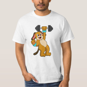 Camiseta Cachorro em Fortaleza com Dumbbell