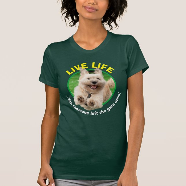 Camiseta Cachorro Em Jarda (Frente)