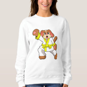 Camiseta Cachorro em Karate Martial Artes