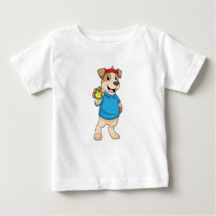 Camiseta Cachorro em Tênis com Tênis