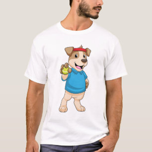 Camiseta Cachorro em Tênis com Tênis