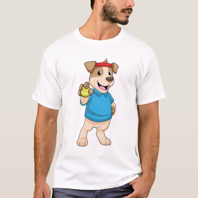 Camiseta Cachorro em Tênis com Tênis (Frente)