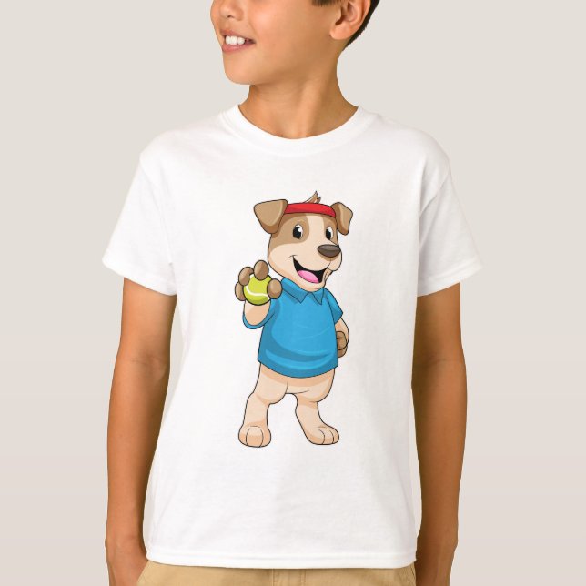 Camiseta Cachorro em Tênis com Tênis (Frente)